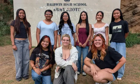 Baldwin girls post first win of air riflery season